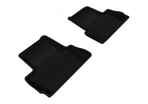 Buick Verano Floor Mats - Rear - 3D MAXpider - Kagu - Black - `12-`17